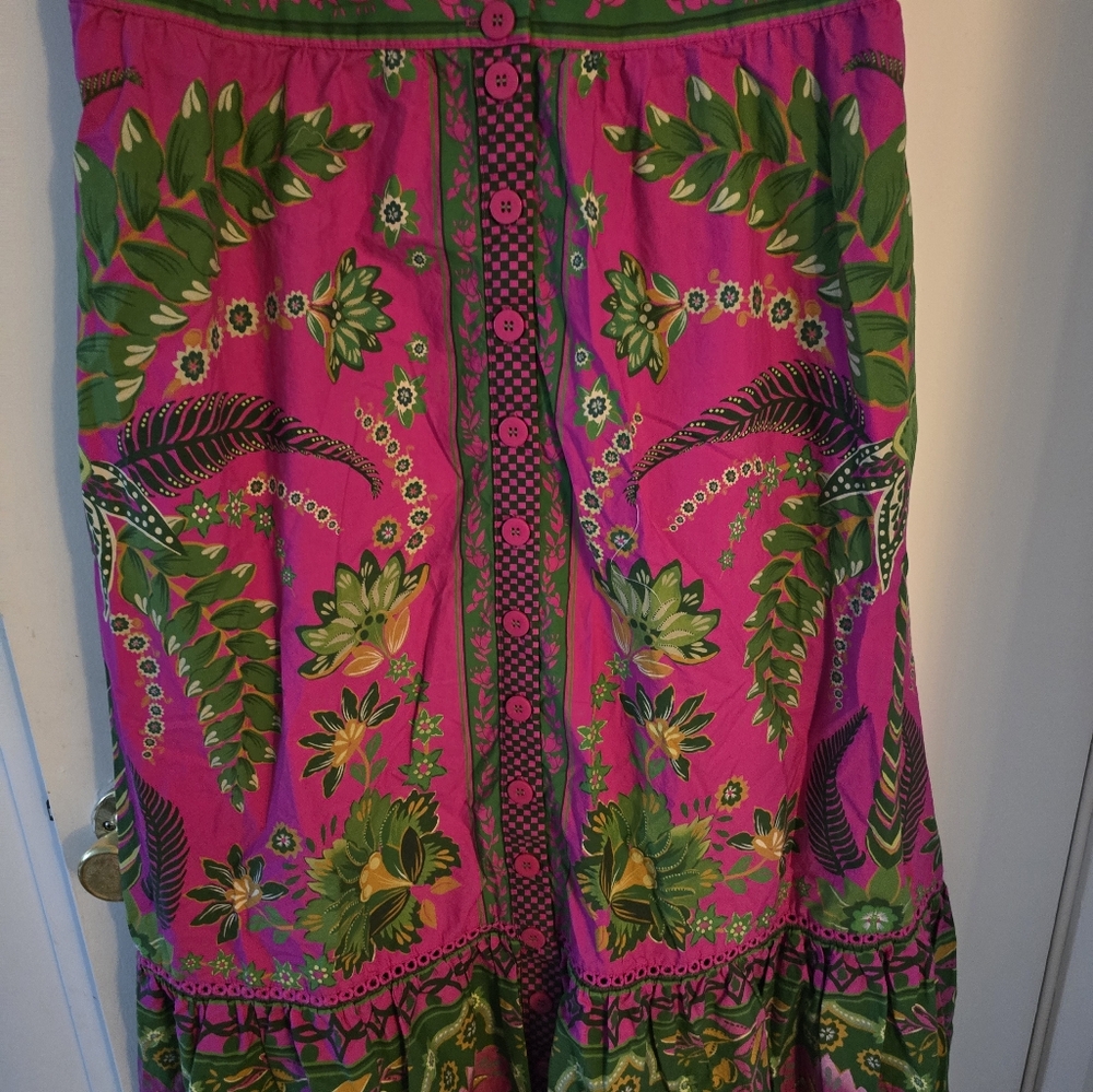Farm Rio Pink Mididress - Picture 6 of 7